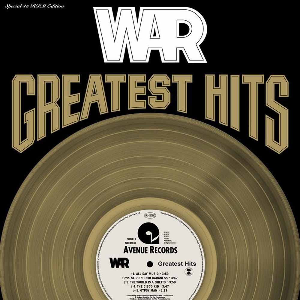 
  
  War - Greatest Hits (Analogue Productions) 45 RPM 2 LP Vinyl
  

