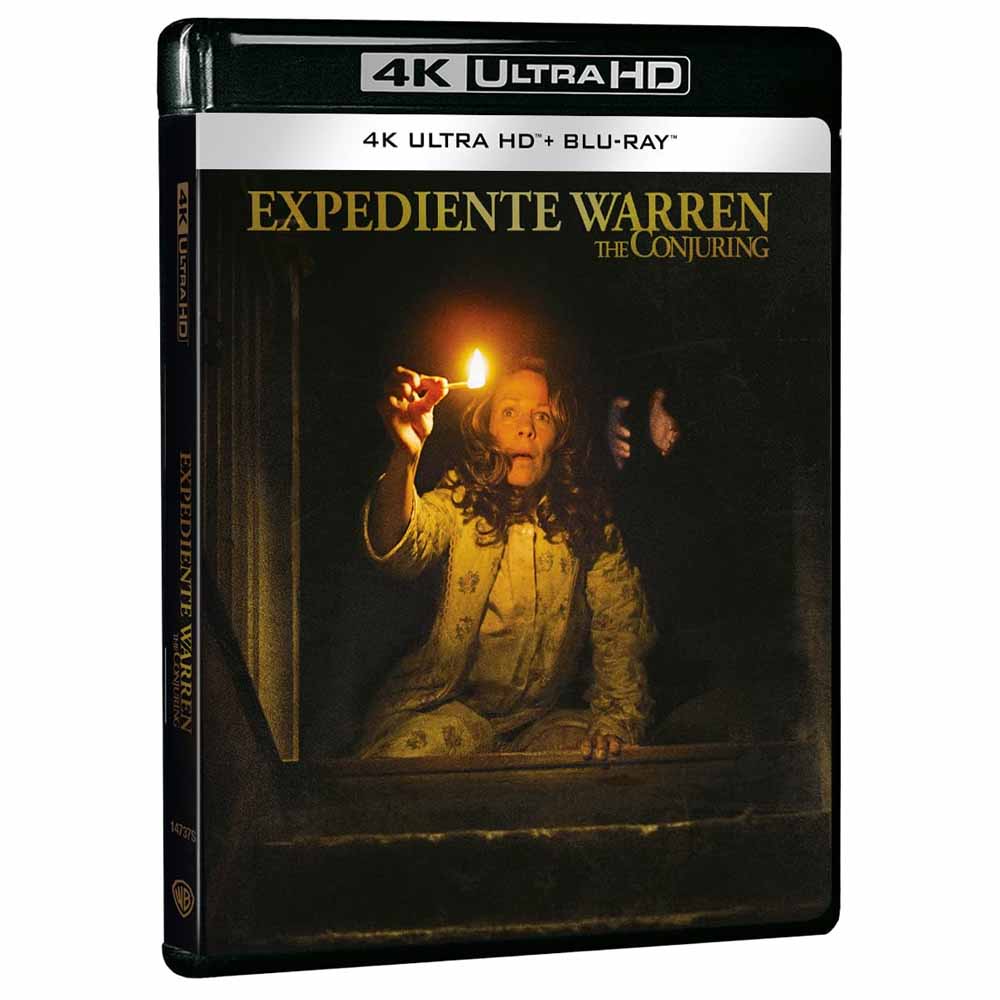 
  
  Expediente Warren: The Conjuring  4K UHD + Blu-Ray
  

