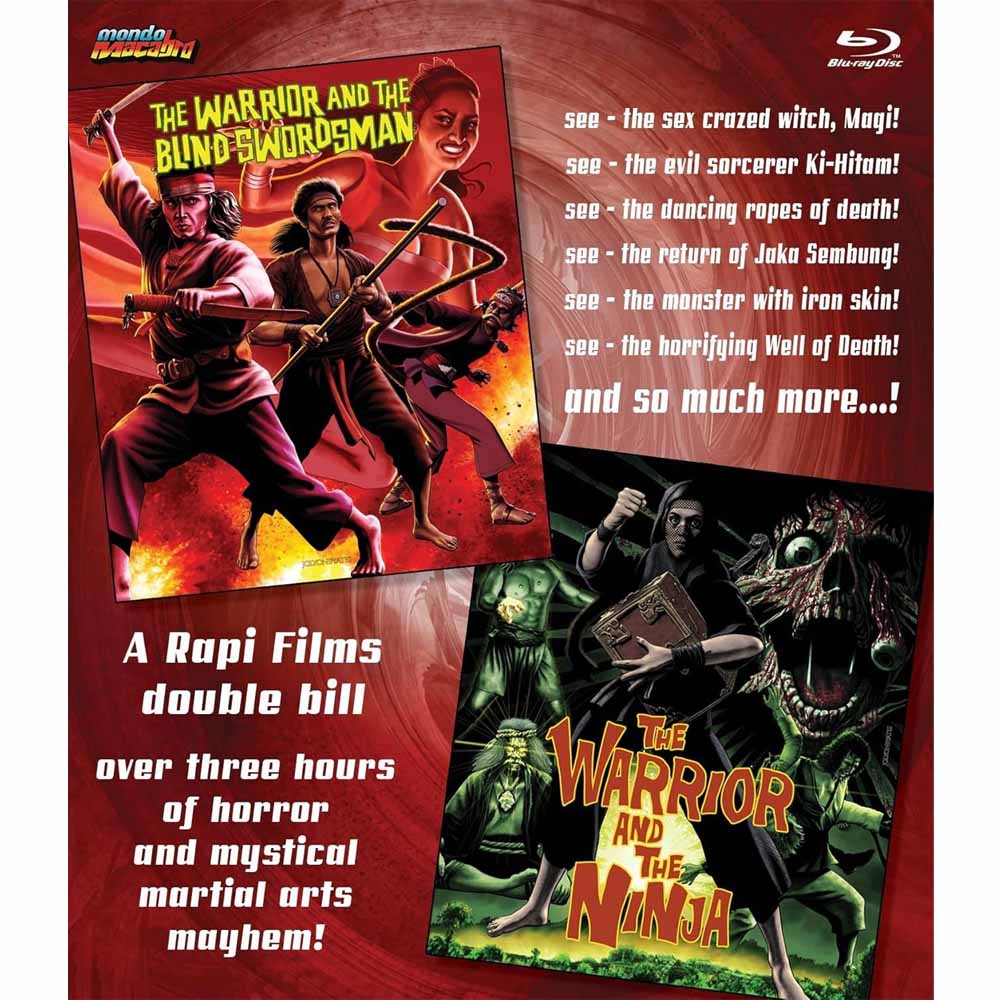 
  
  The Warrior and the Blind Swordsman / The Warrior and the Ninja Blu-Ray (US Import)
  
