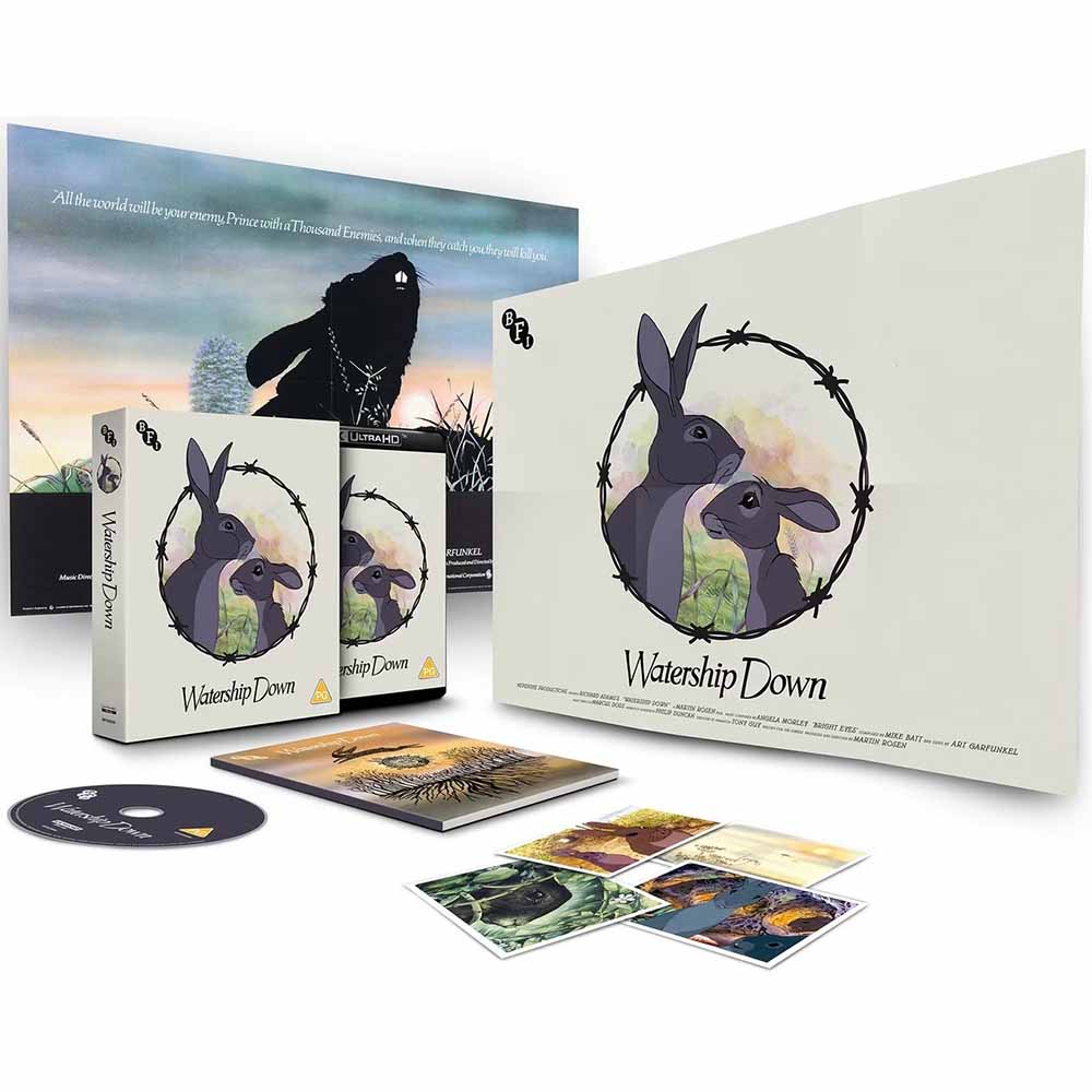 
  
  Watership Down (Limited Edition) 4K UHD + Blu-Ray (UK Import)
  
