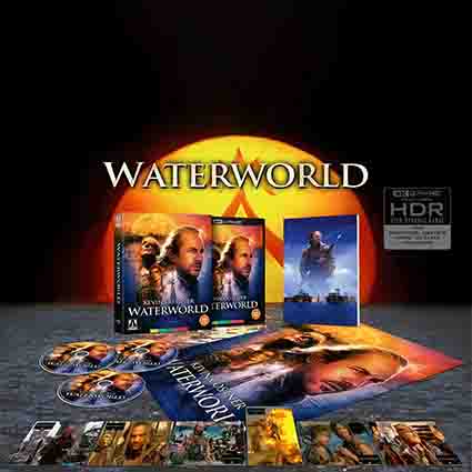 Waterworld Limited Edition (UK Import) 4K UHD + Blu-Ray
