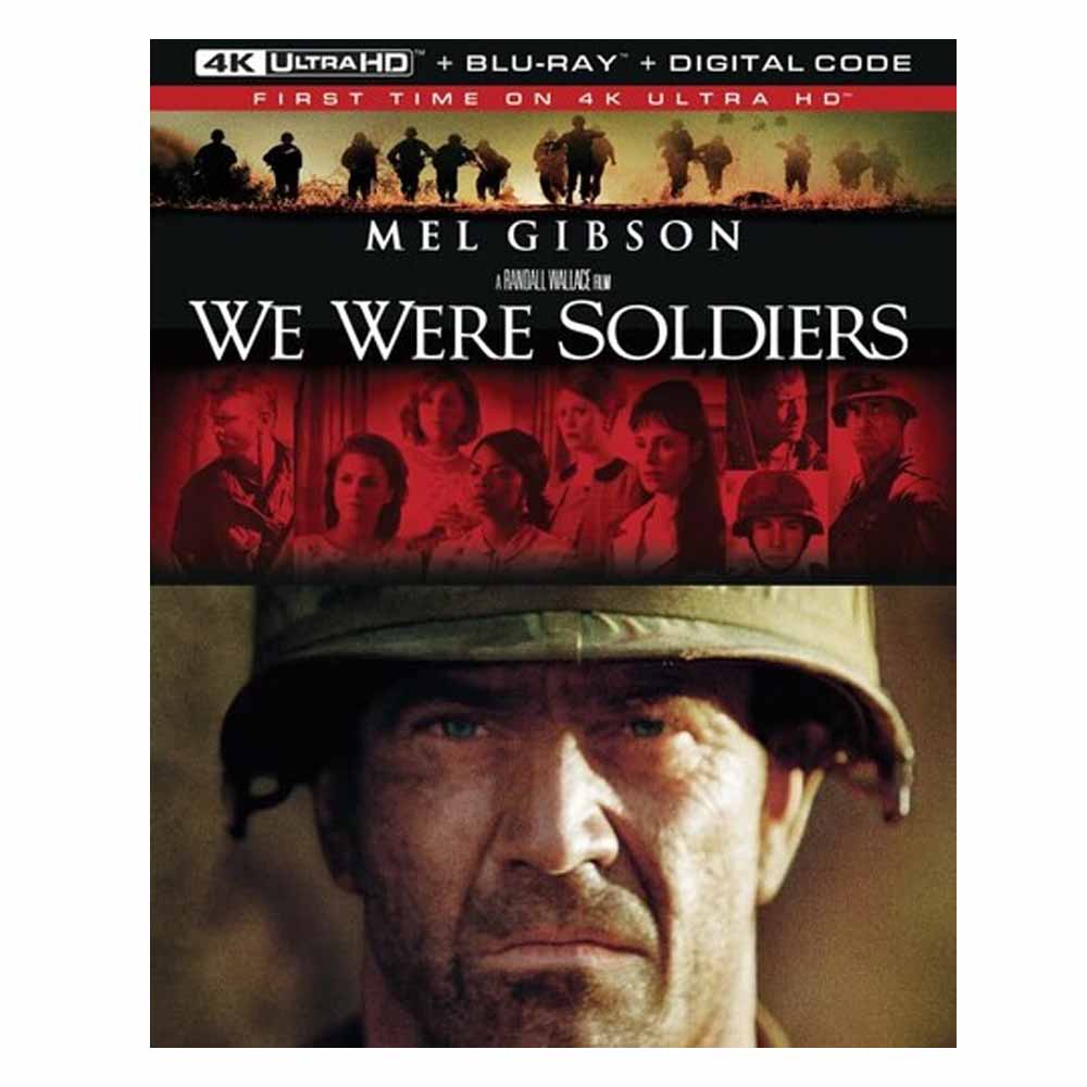 
  
  We Were Soldiers 4K UHD + Blu-Ray (NO SLIPCOVER) (US Import)
  
