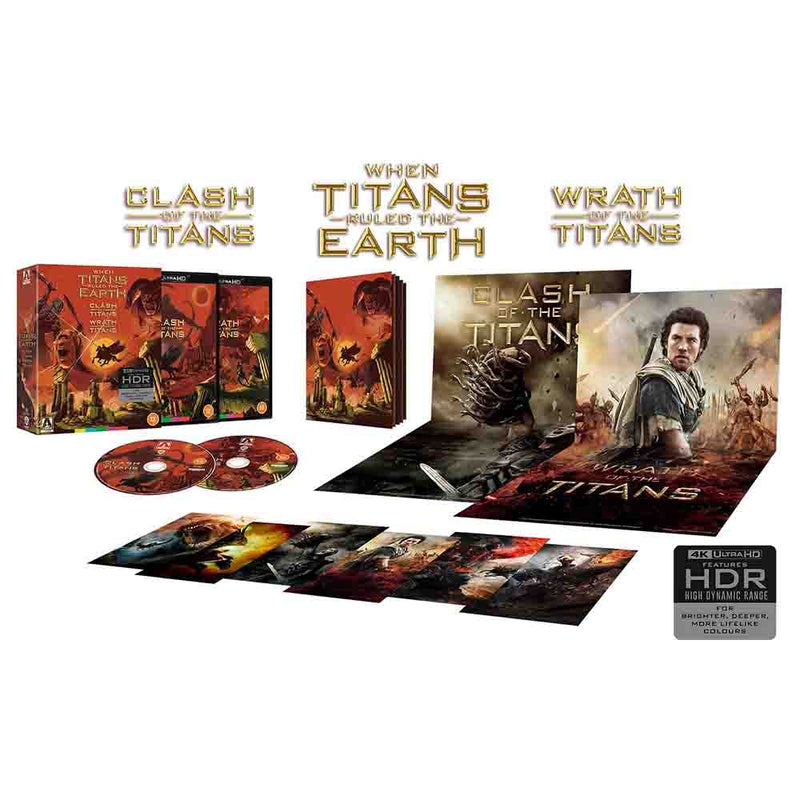 When Titans Ruled the Earth: Clash of the Titans & Wrath of the Titans (Limited Edition) 4K UHD Box Set (UK Import) Arrow