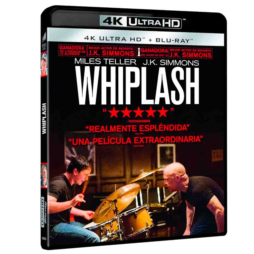 
  
  Whiplash 4K UHD + Blu-Ray
  

