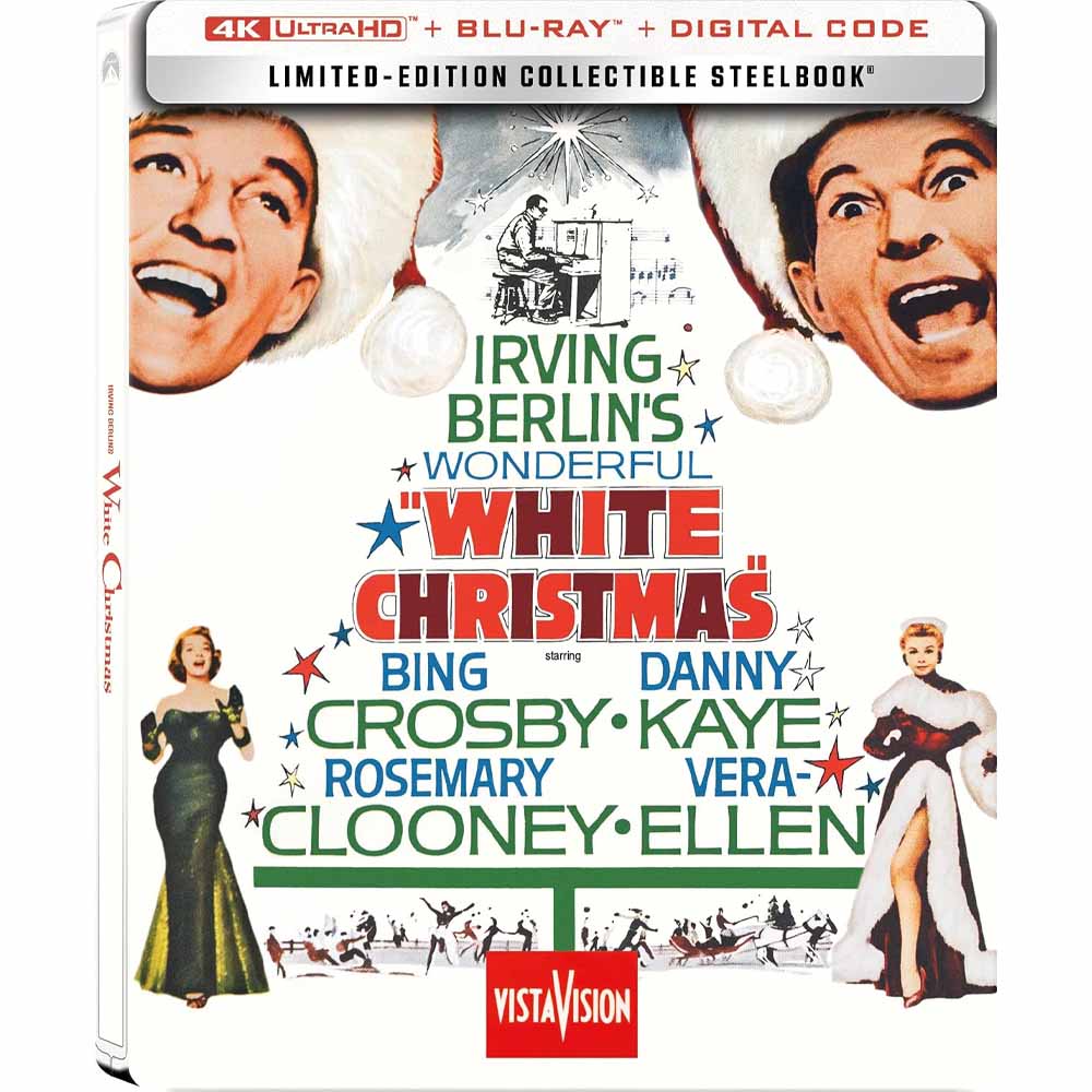 White Christmas (Steelbook) 4K UHD + Blu-Ray (US Import) Paramount