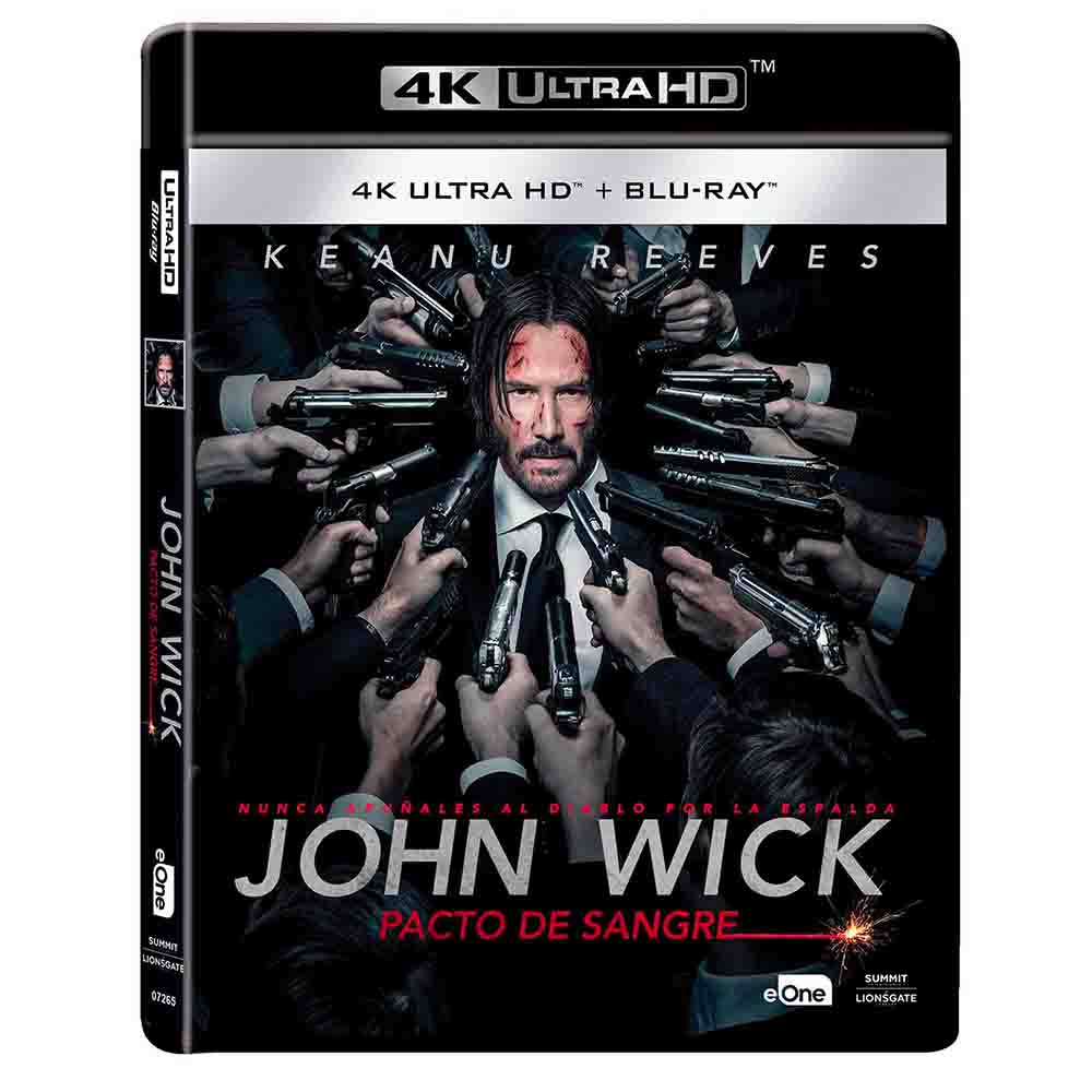 
  
  John Wick : Pacto de Sangre 4K UHD + Blu-Ray
  
