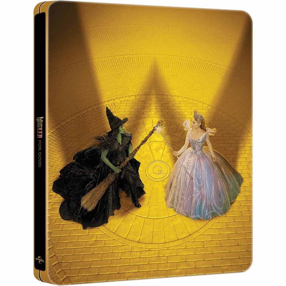 Wicked: For Good (Steelbook) 4K UHD + Blu-Ray (UK Import)