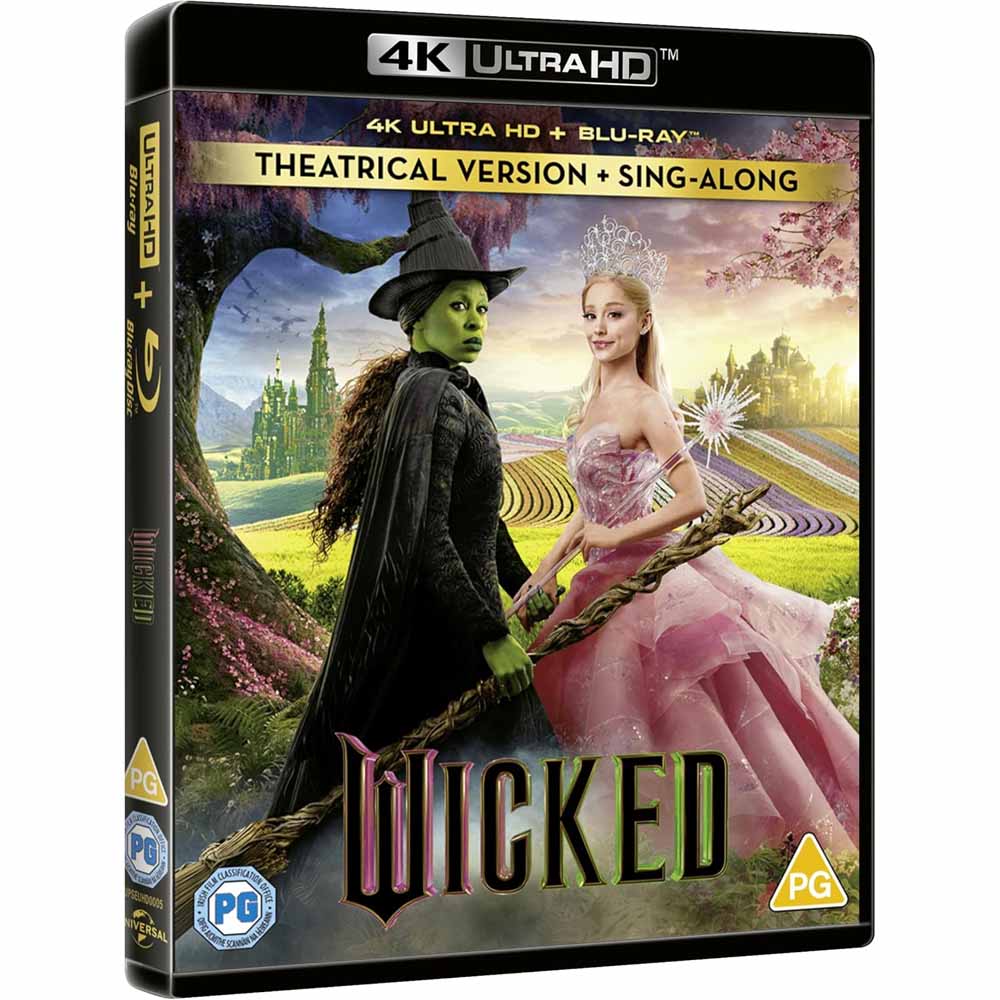 
  
  Wicked 4K UHD + Blu-Ray + Slipcover (UK Import)
  
