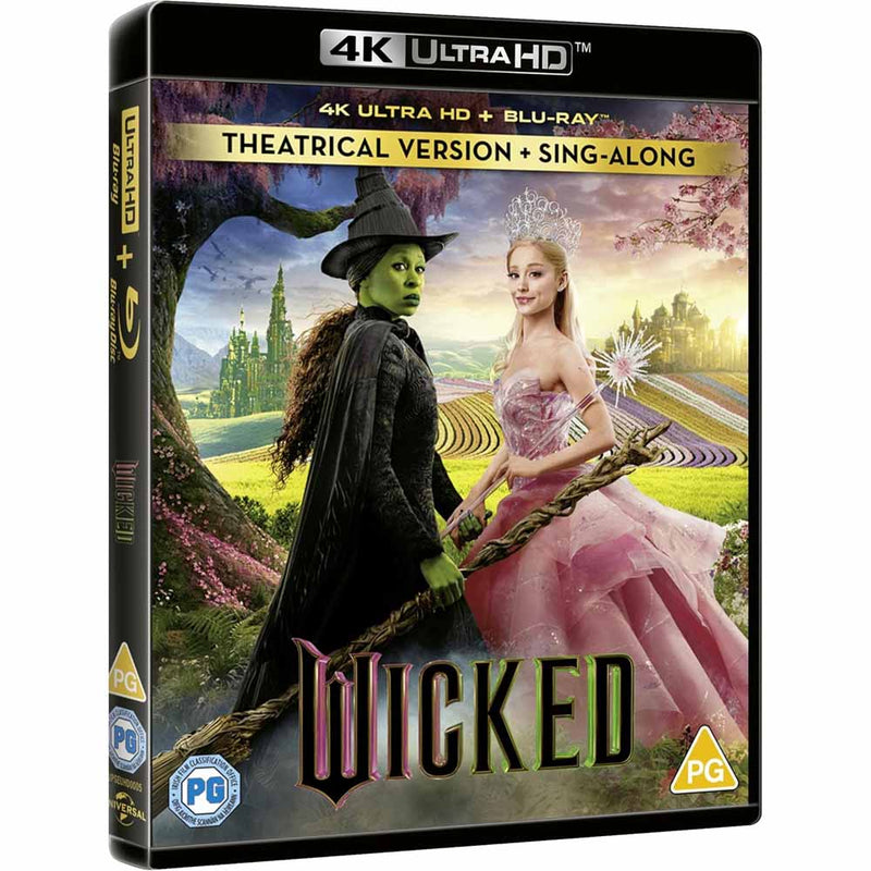 Wicked 4K UHD + Blu-Ray + Slipcover (UK Import)