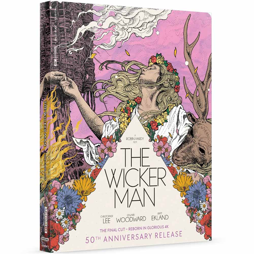 The Wicker Man - 50th Anniversary Release (Steelbook) 4K UHD + Blu-Ray (US Import) Lionsgate