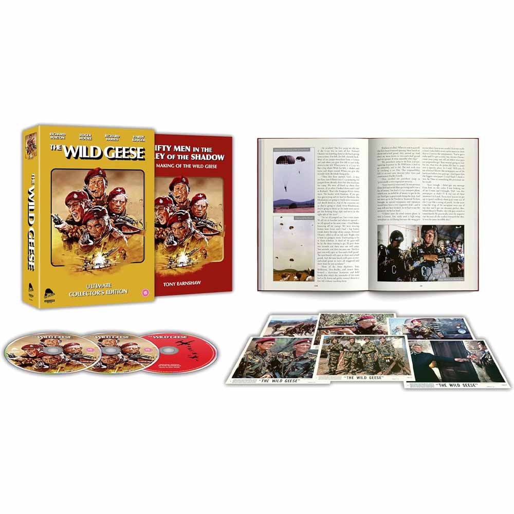 
  
  Wild Geese (Limited Collector's Edition) 4K UHD + Blu-Ray Box Set (UK Import)
  
