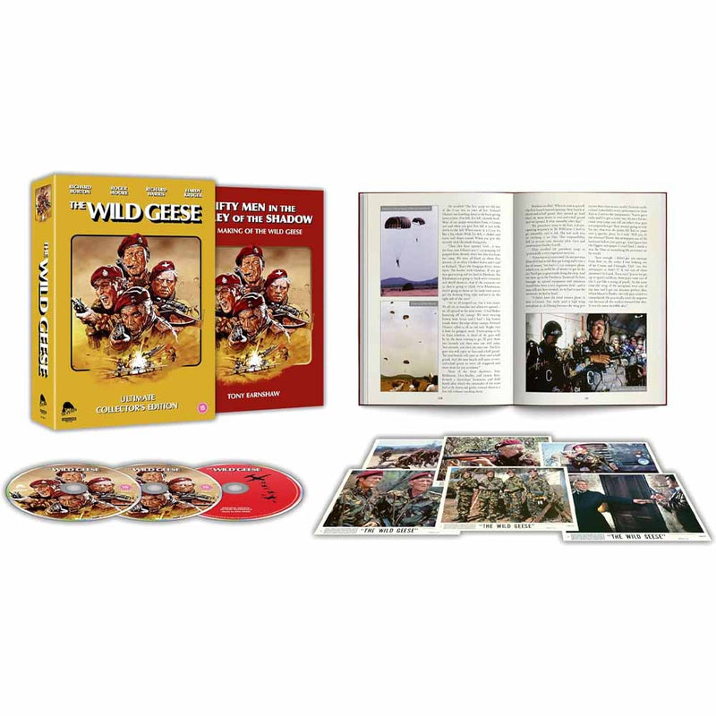 Wild Geese (Limited Collector's Edition) 4K UHD + Blu-Ray Box Set (UK Import) Severin