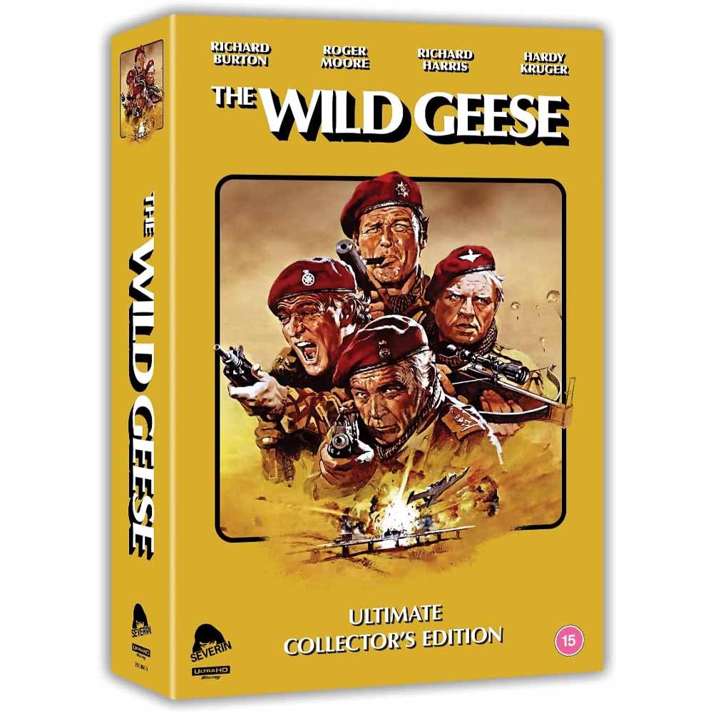 Wild Geese (Limited Collector's Edition) 4K UHD + Blu-Ray Box Set (UK Import) Severin