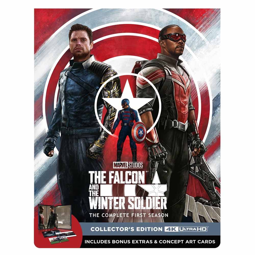 
  
  Falcon and the Winter Soldier: Complete First Season Steelbook (US Import) 4K UHD
  
