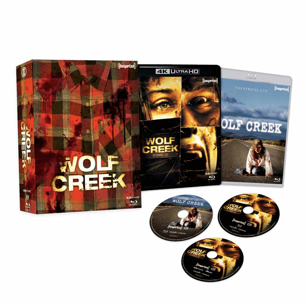 Wolf Creek (Limited Edition) 4K UHD + Blu-Ray Box Set (Australia Import)
