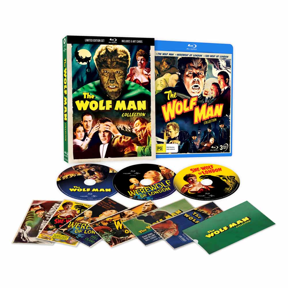 
  
  The Wolfman Collection Blu-Ray + Lenticular Case (Australia Import)
  
