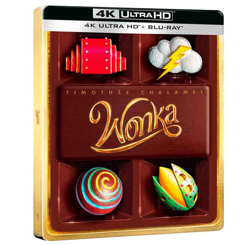 Wonka - Edición Metálica 4K UHD + Blu-Ray