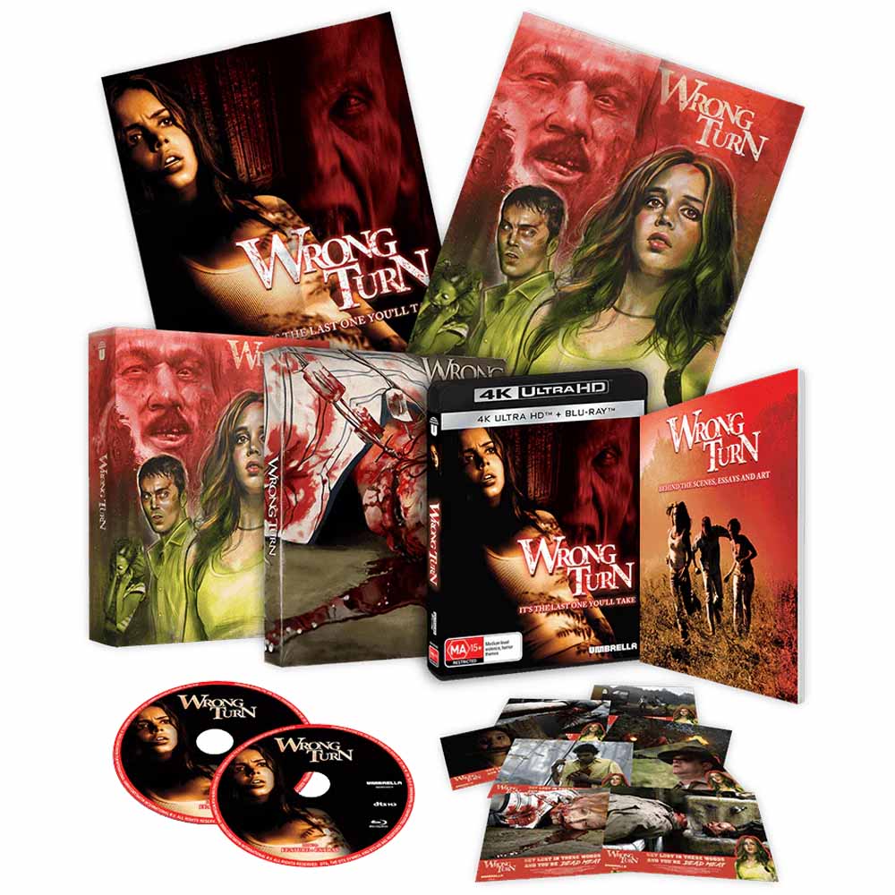 
  
  Wrong Turn (Collector's Edition) 4K UHD + Blu-Ray (Australia Import)
  
