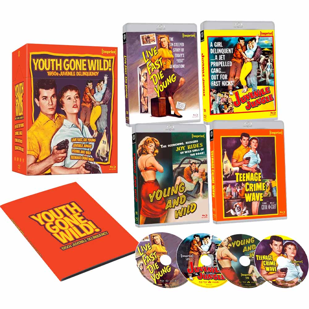Youth Gone Wild! 1950s Juvenile Delinquency (Limited Edition Hardbox) Blu-Ray (Australia Import) Imprint
