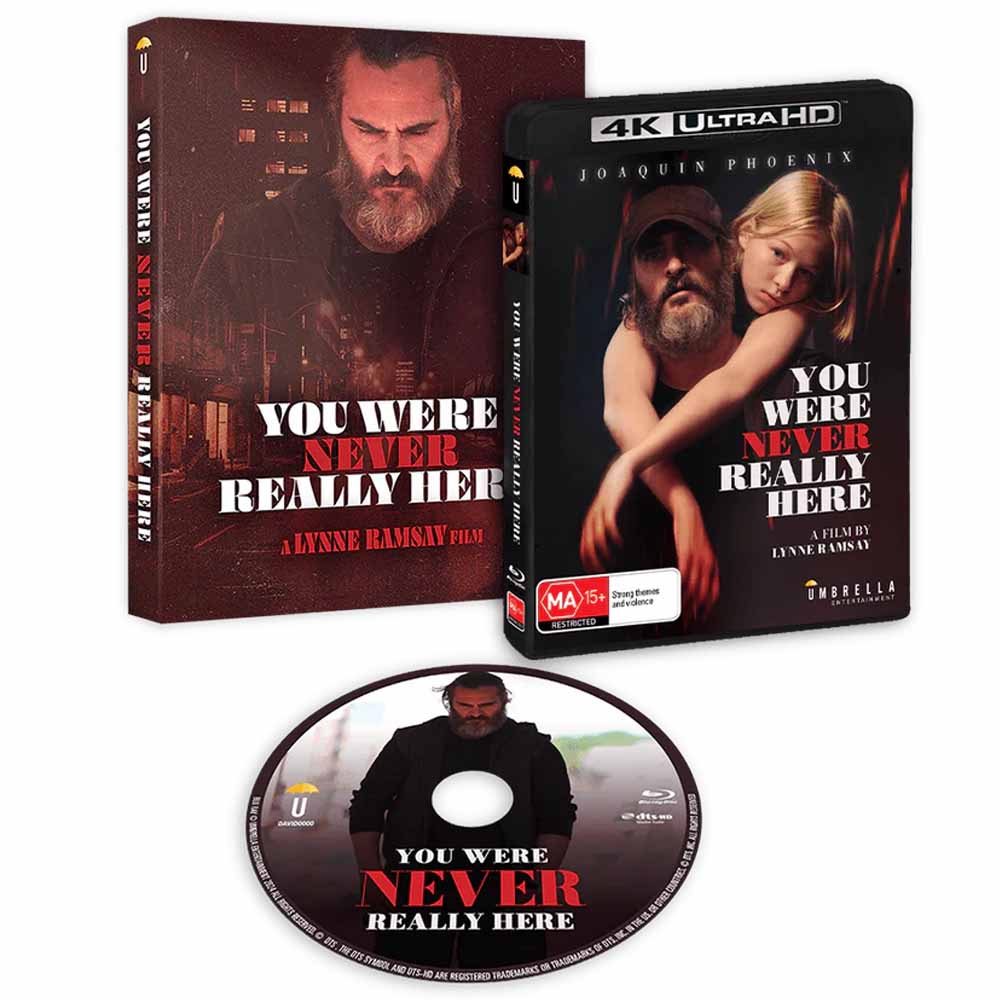 
  
  You Were Never Really Here (Limited Edition) 4K UHD + Blu-Ray (Australia Import)
  
