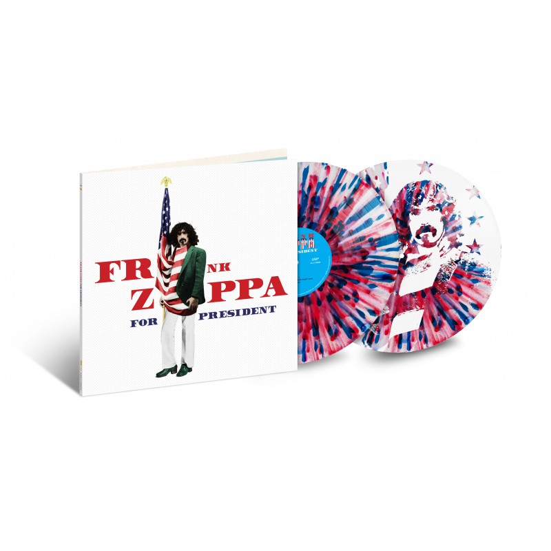 Frank Zappa - Zappa for President (Red & Blue Splatter) - RSD 2024 2 LP Vinilo