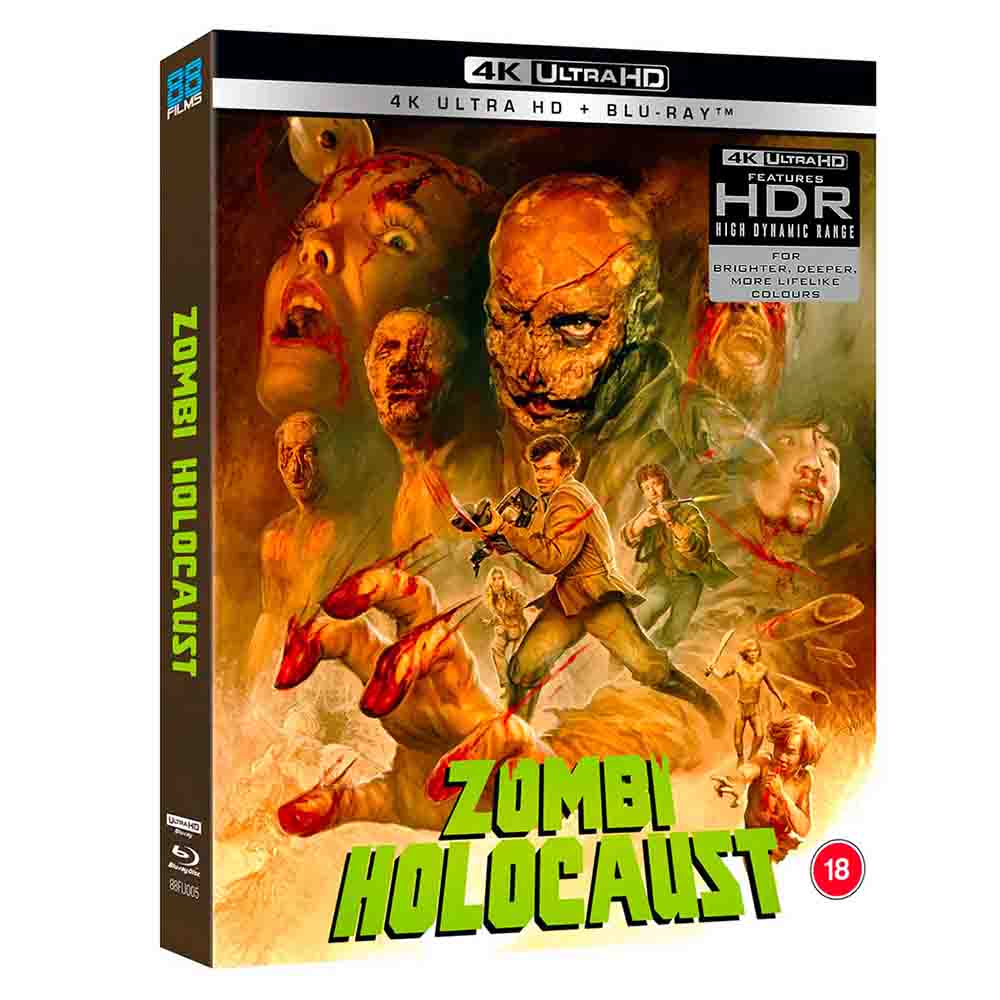 
  
  Zombie Holocaust (UK Import) 4K UHD + Blu-Ray 
  
