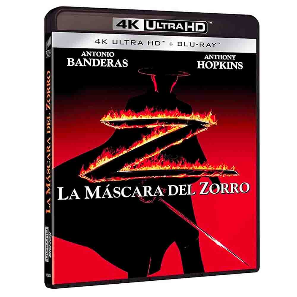 
  
  The Mask of Zorro 4K UHD + Blu-Ray 
  
