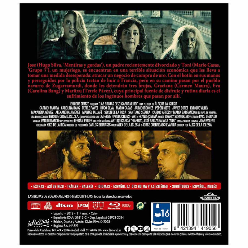 Las Brujas de Zugarramurdi Blu-Ray