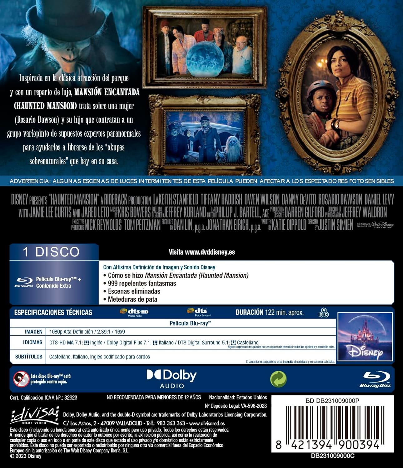 Mansion Encantada Blu-Ray - Universe of Entertainment