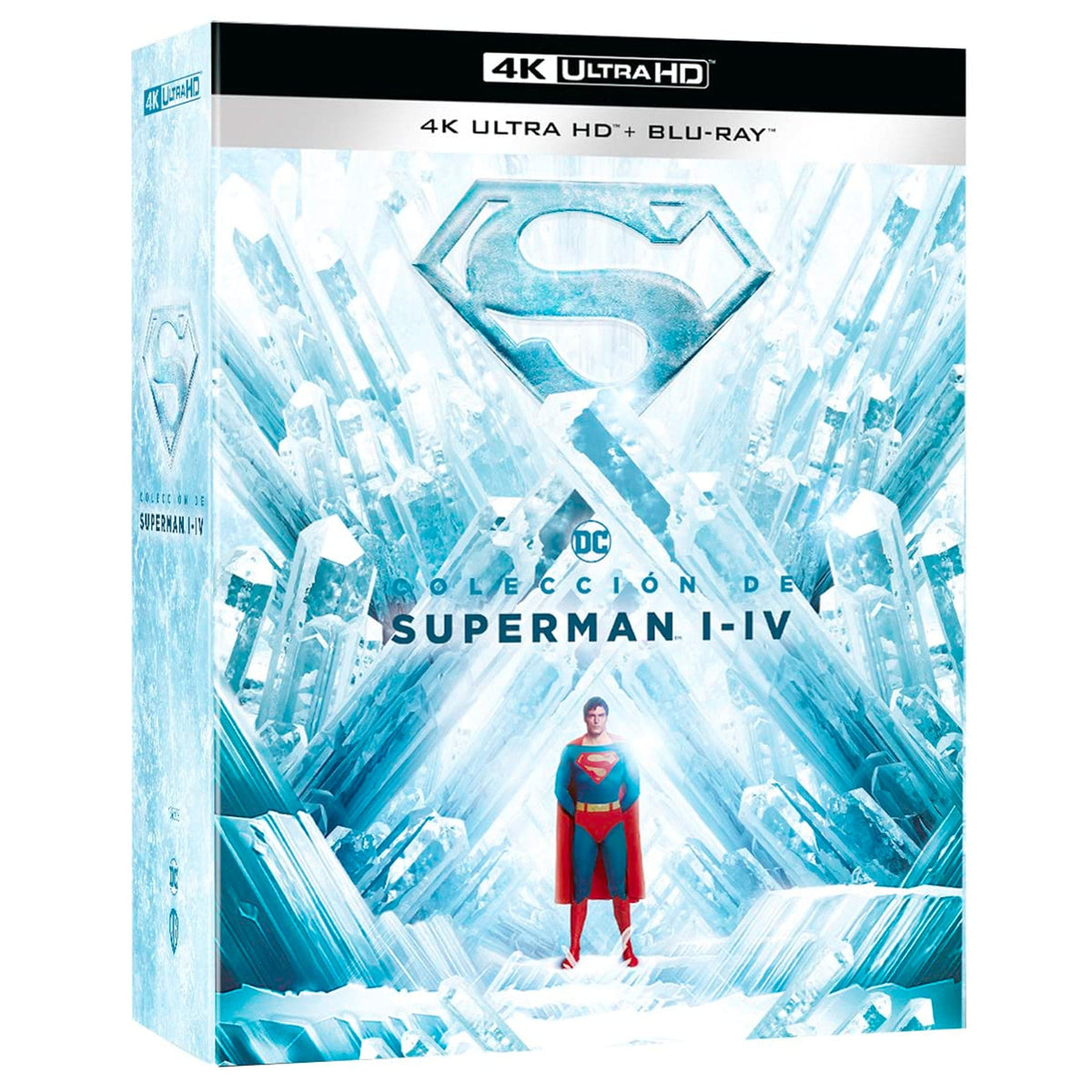 
  
  Superman I-IV Box 4K UHD + Blu-Ray
  
